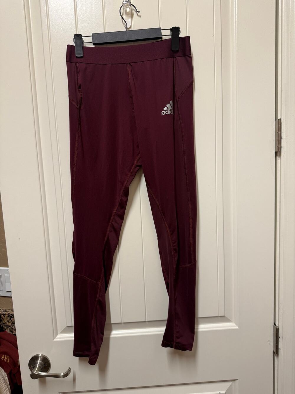 Adidas Performance Aeroready primegreen techfit Mens Tights Polygiene Sz Large